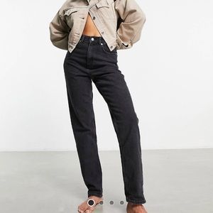 High waisted mom jeans